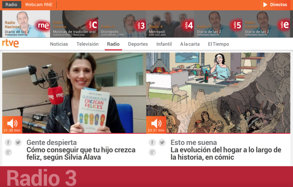 Silvia Álava RNE Gente Despierta