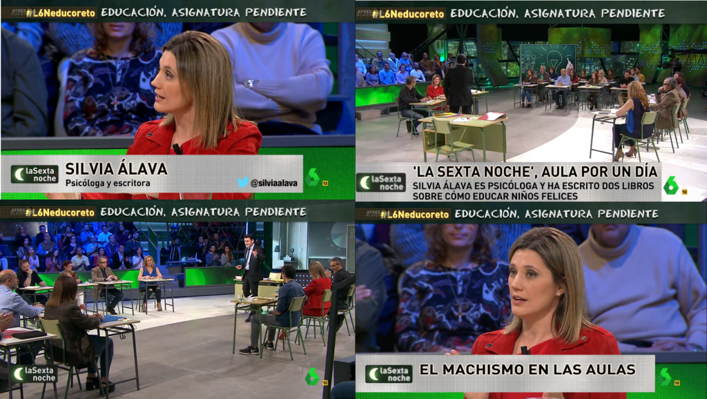 Silvia Álava La Sexta Noche Educación