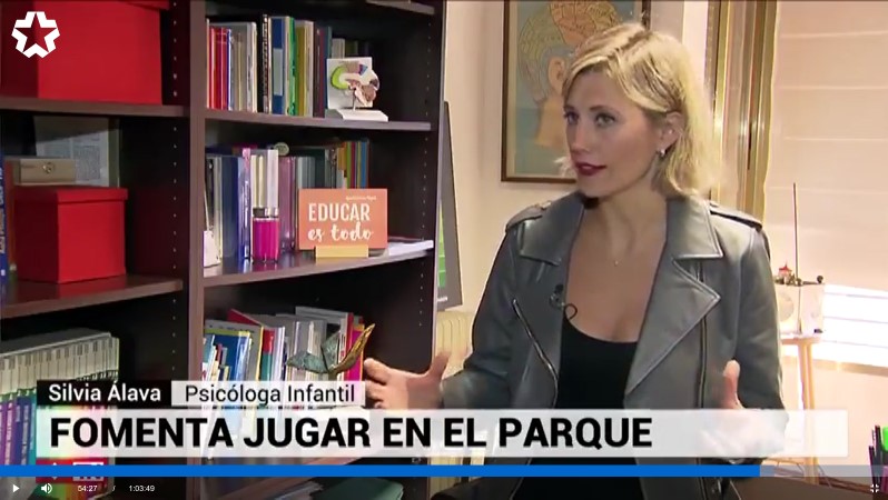 Silvia Álava - Videojuegos y actividad física en Telenoticias de Telemadrid