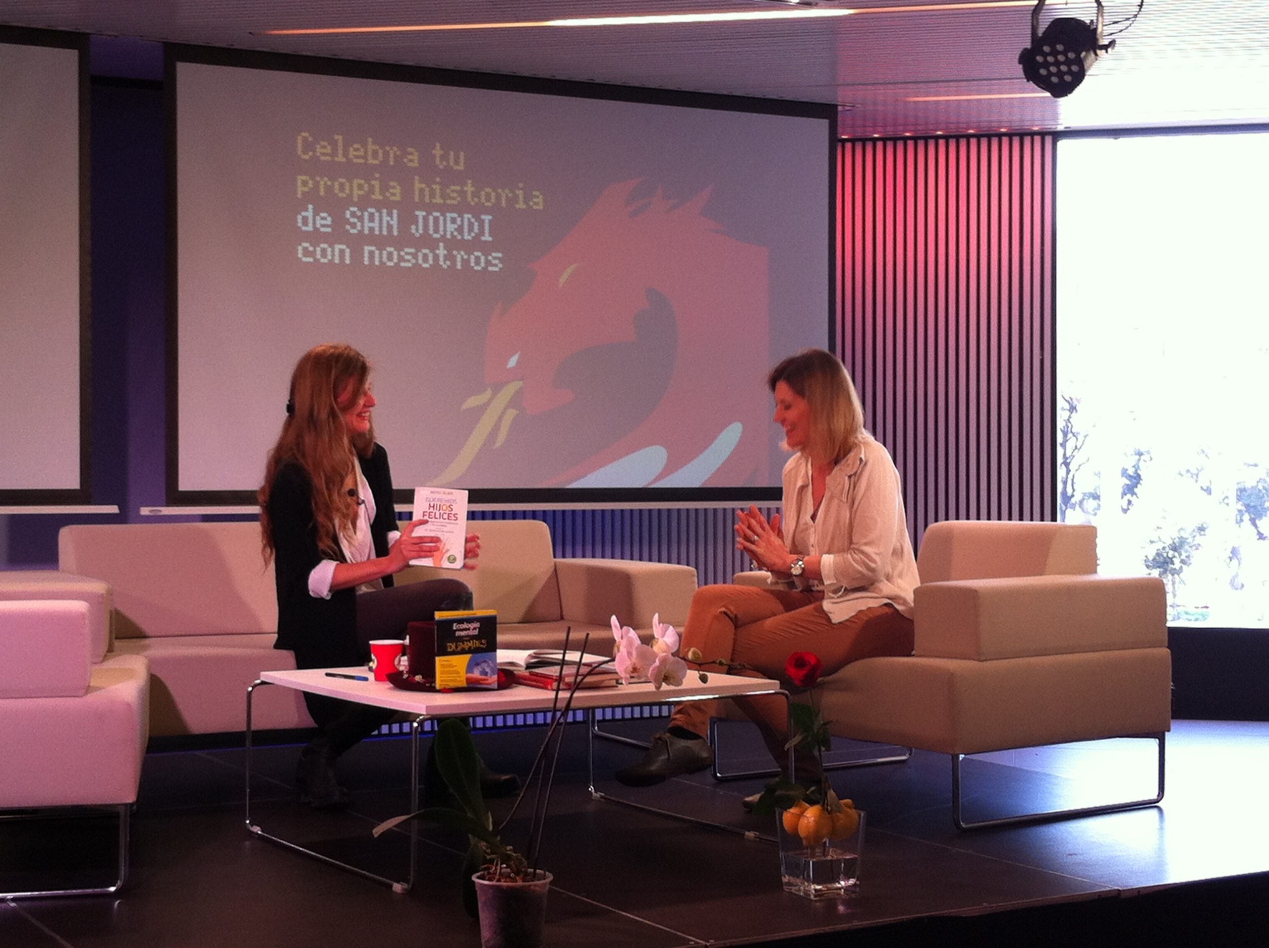 Entrevista a Silvia Álava en el MWC Telefonica