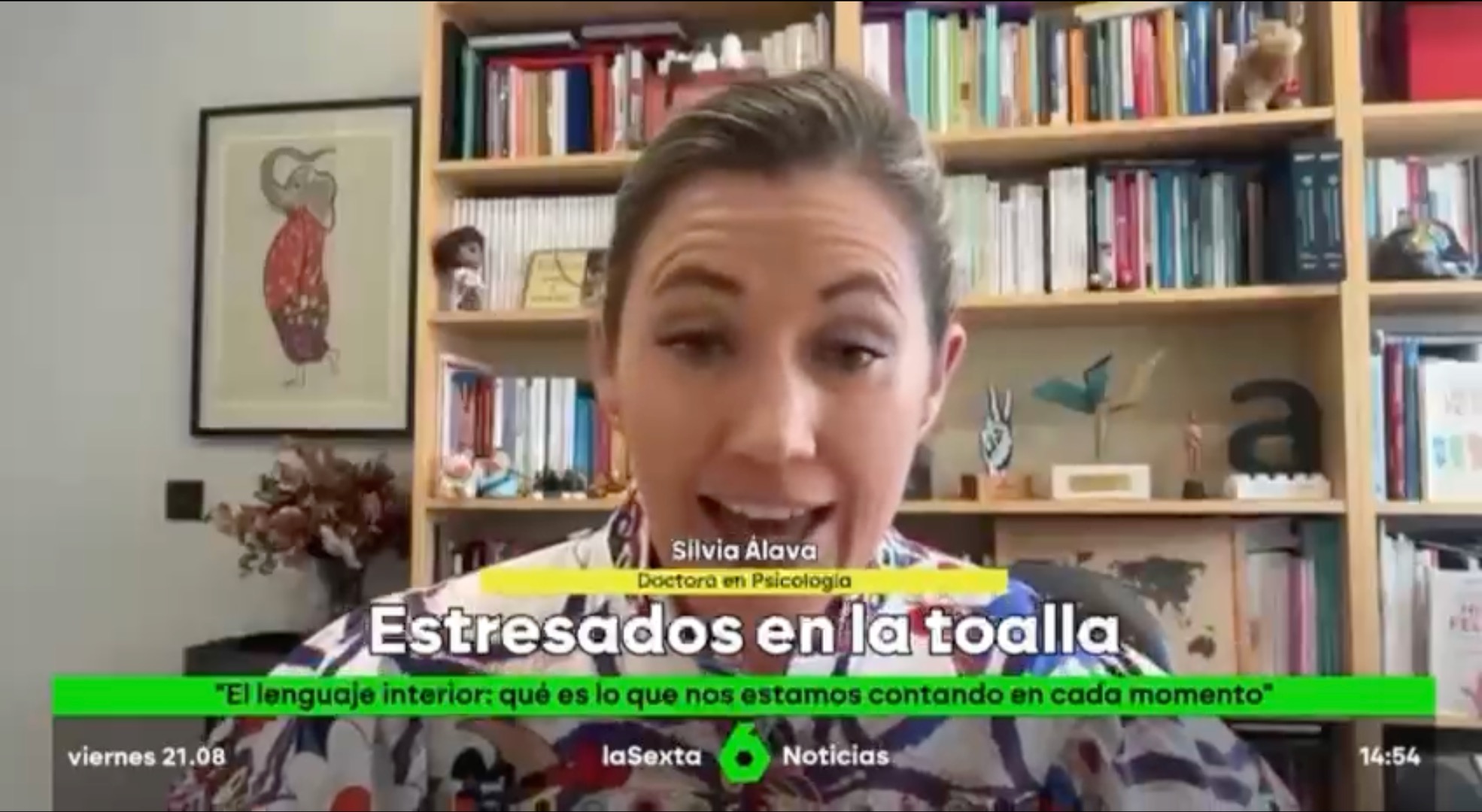 Estresados en la toalla